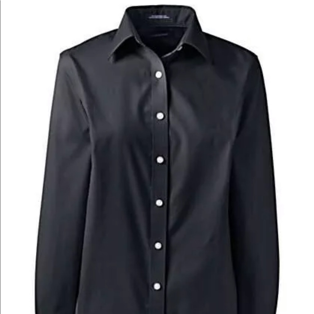 Land’s End Women’s Plus Size 26W No Iron Shirt